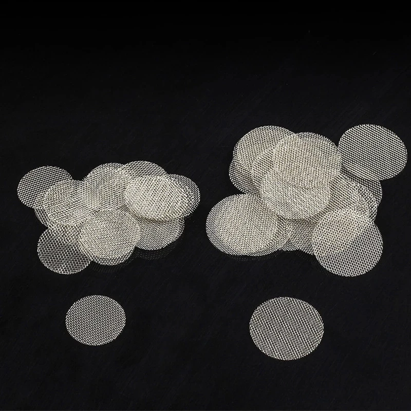 Weed Vaping Accessories - 50 unidades/pacote 16/20mm aço inoxidável fumar