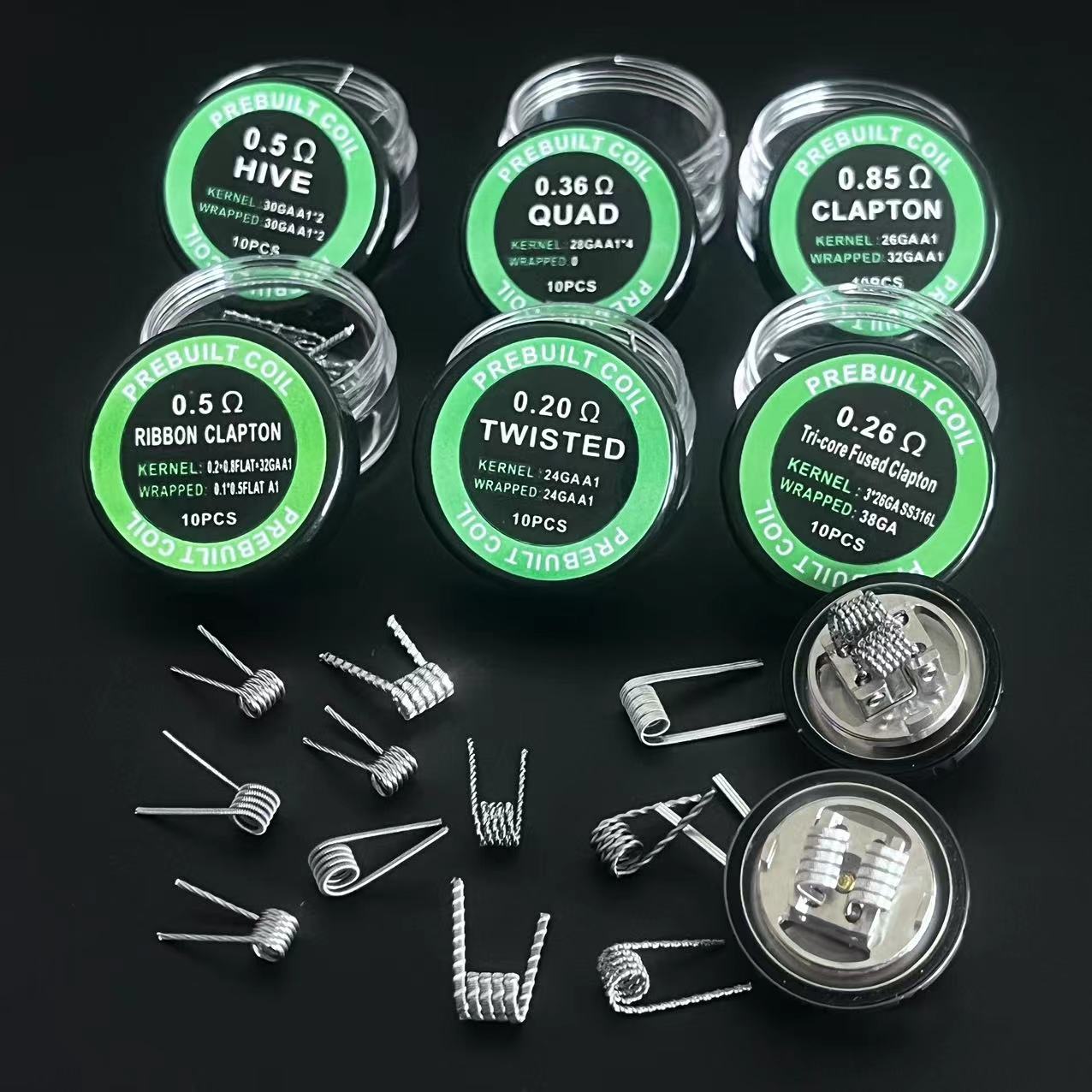 Clapton Wire Pre Built - 50 peças/30 peças/20 peças/10 peças dl