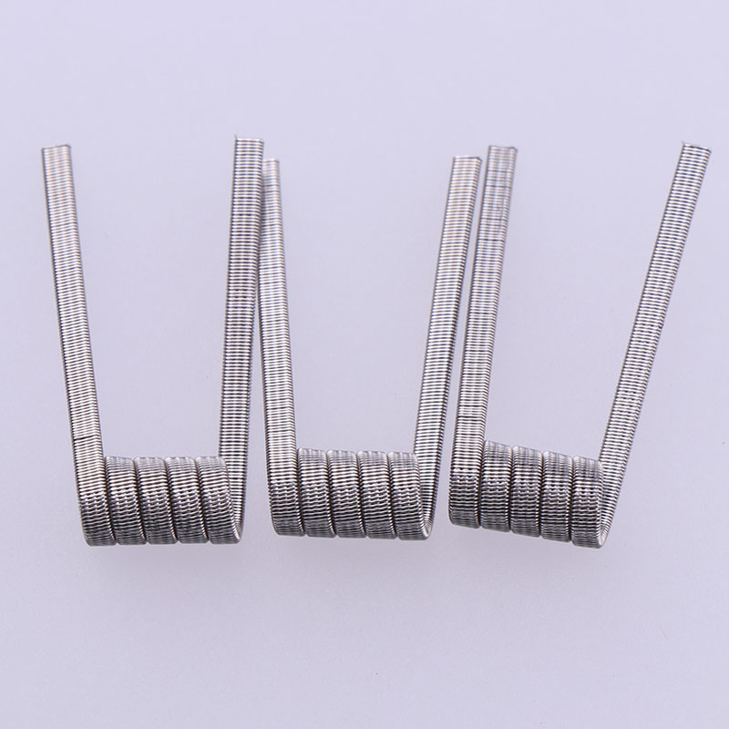 Clapton Wire Pre Built - XFKM-Pré-Construído Fused Clapton Bobina, alta densidade,