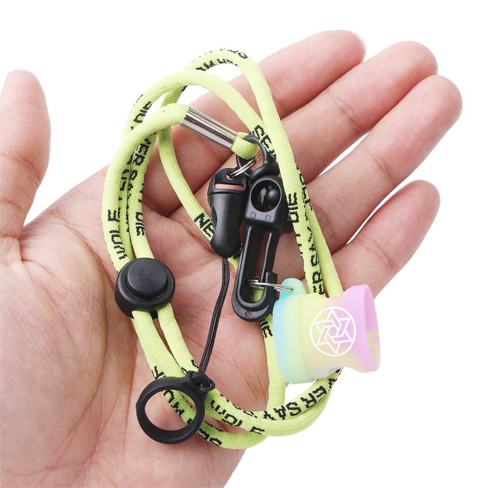 Vape Band Silicone - Universal Anti-Drop Silicone Anel Lanyard, Colar