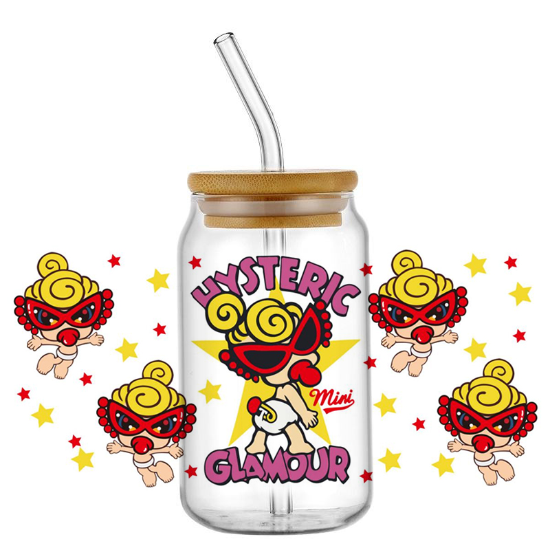 Rdta Tank Glass - Adesivos decorativos Hysteric Mini 16oz UV