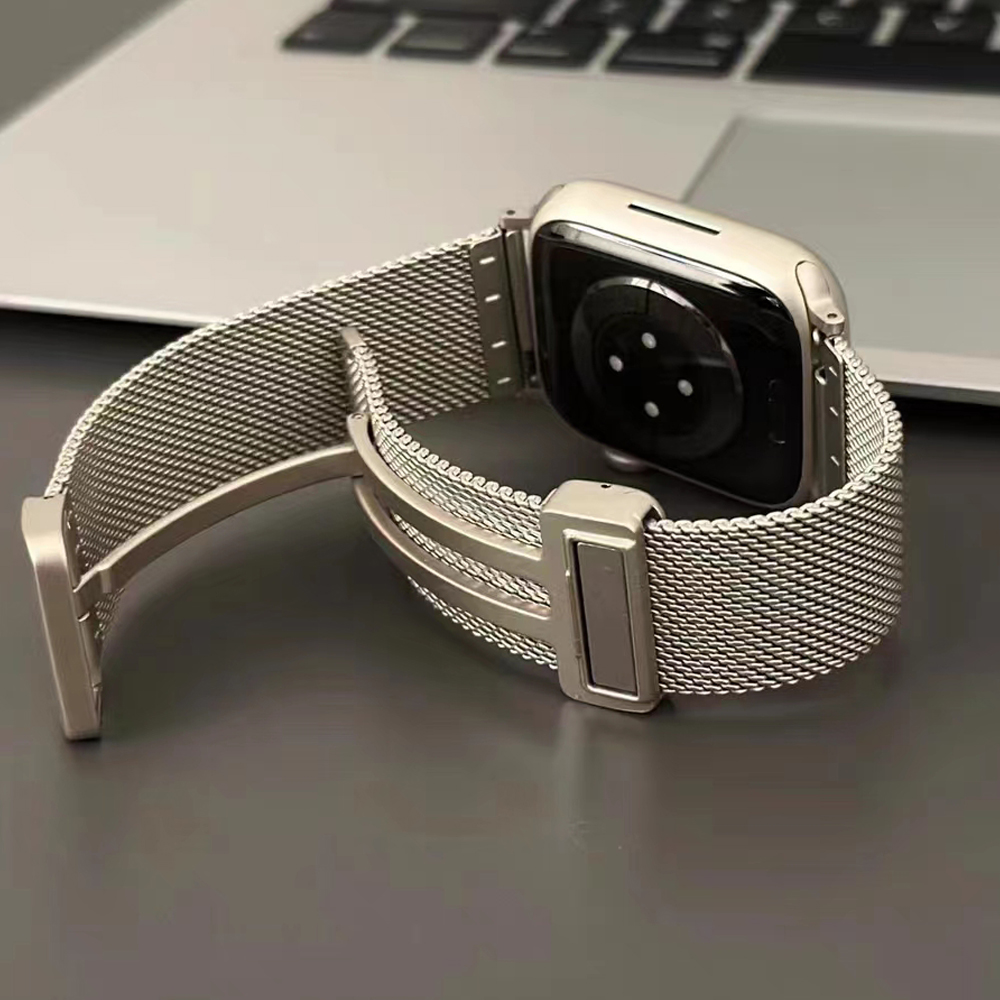 Mesh Coil Strip - Pulseira de malha de laço para