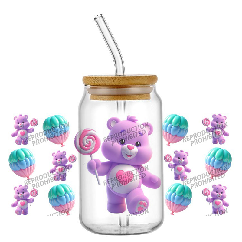 Rdta Tank Glass - Adesivos de Transferência 3D UV DTF