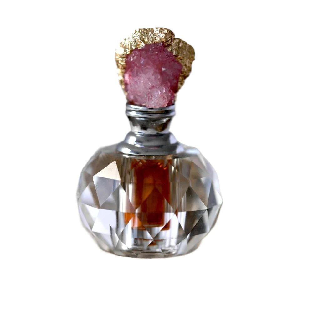 Juice Bottle Dropper - Garrafa de óleo essencial de cristal