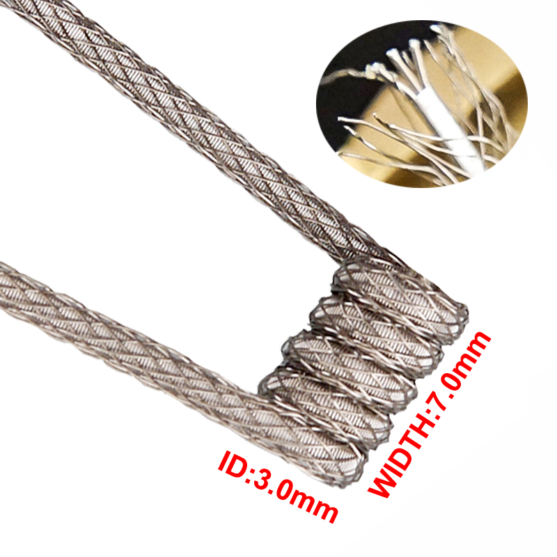 Clapton Wire Pre Built - Bobina NI80 RAGING FIRE para fio