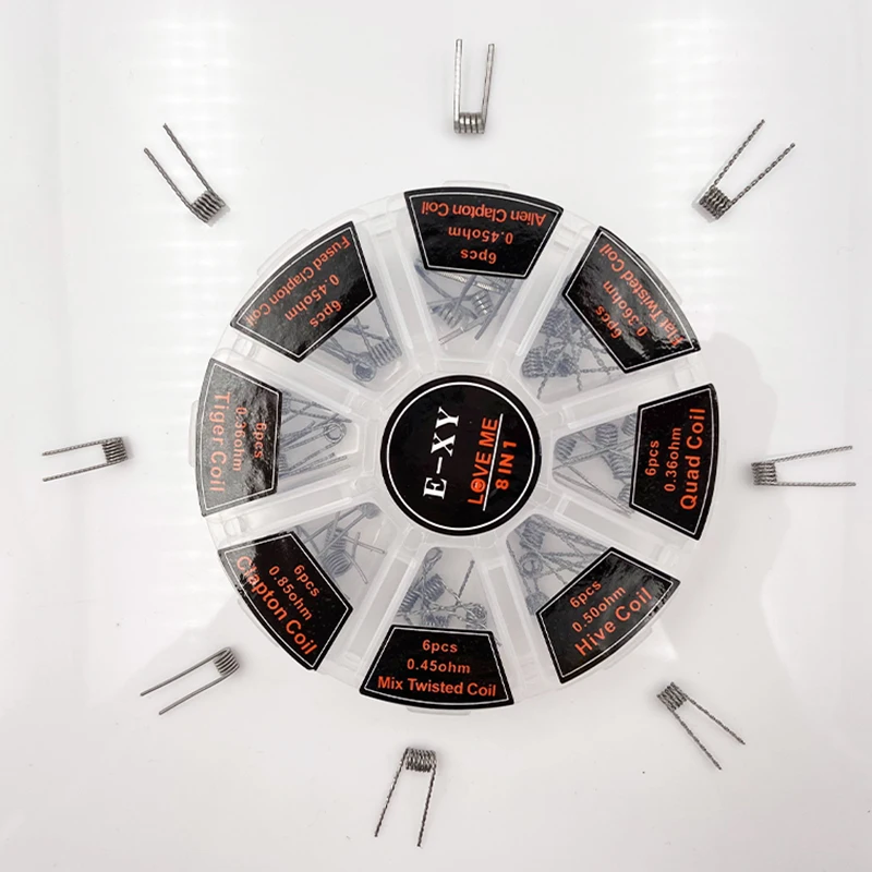 Vmiss 8 em 1 bobina pré-constr - Clapton Wire Pre Built avaliação e preço