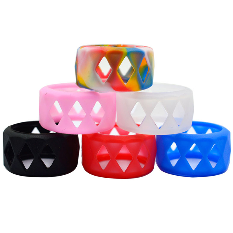Tubo de vidro da bolha capa pr - Vape Band Silicone avaliação e preço