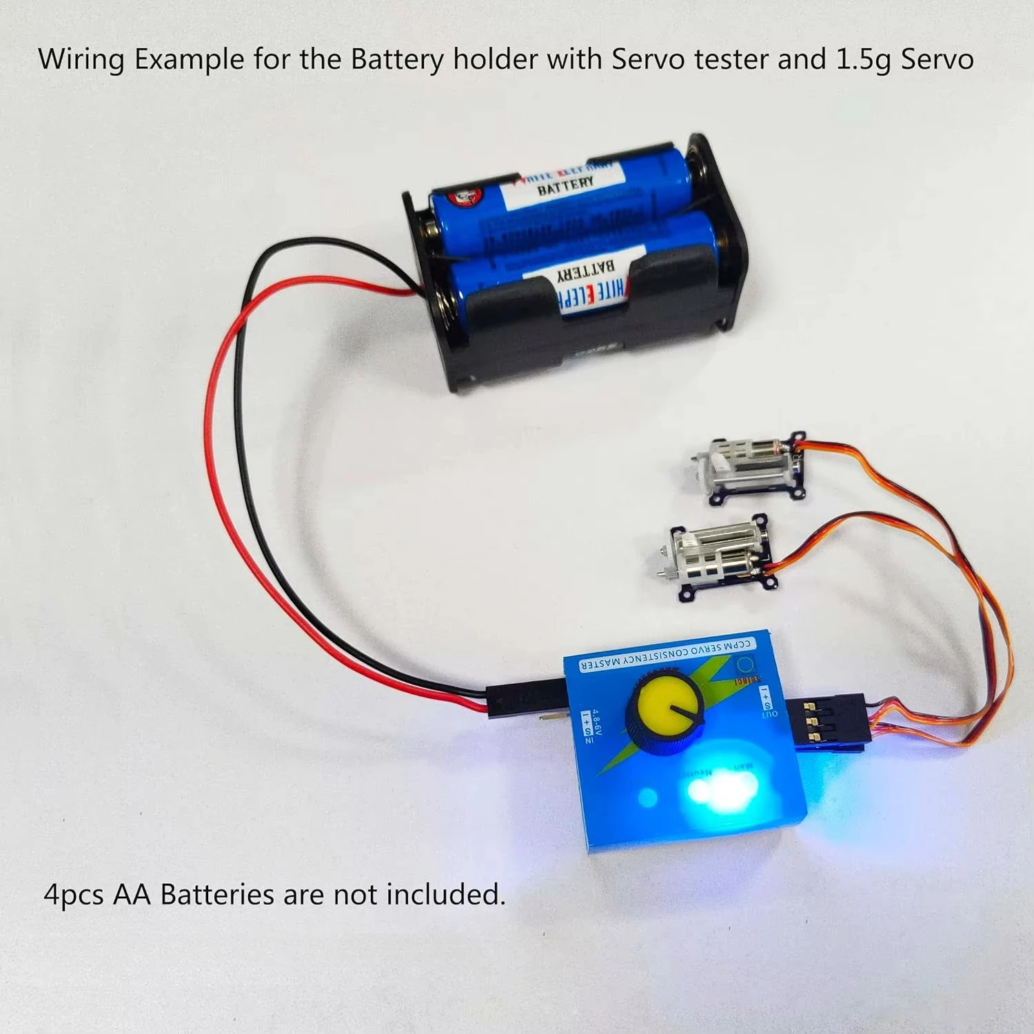 Servo testador 3ch digital esc - Battery Case Storage avaliação e preço