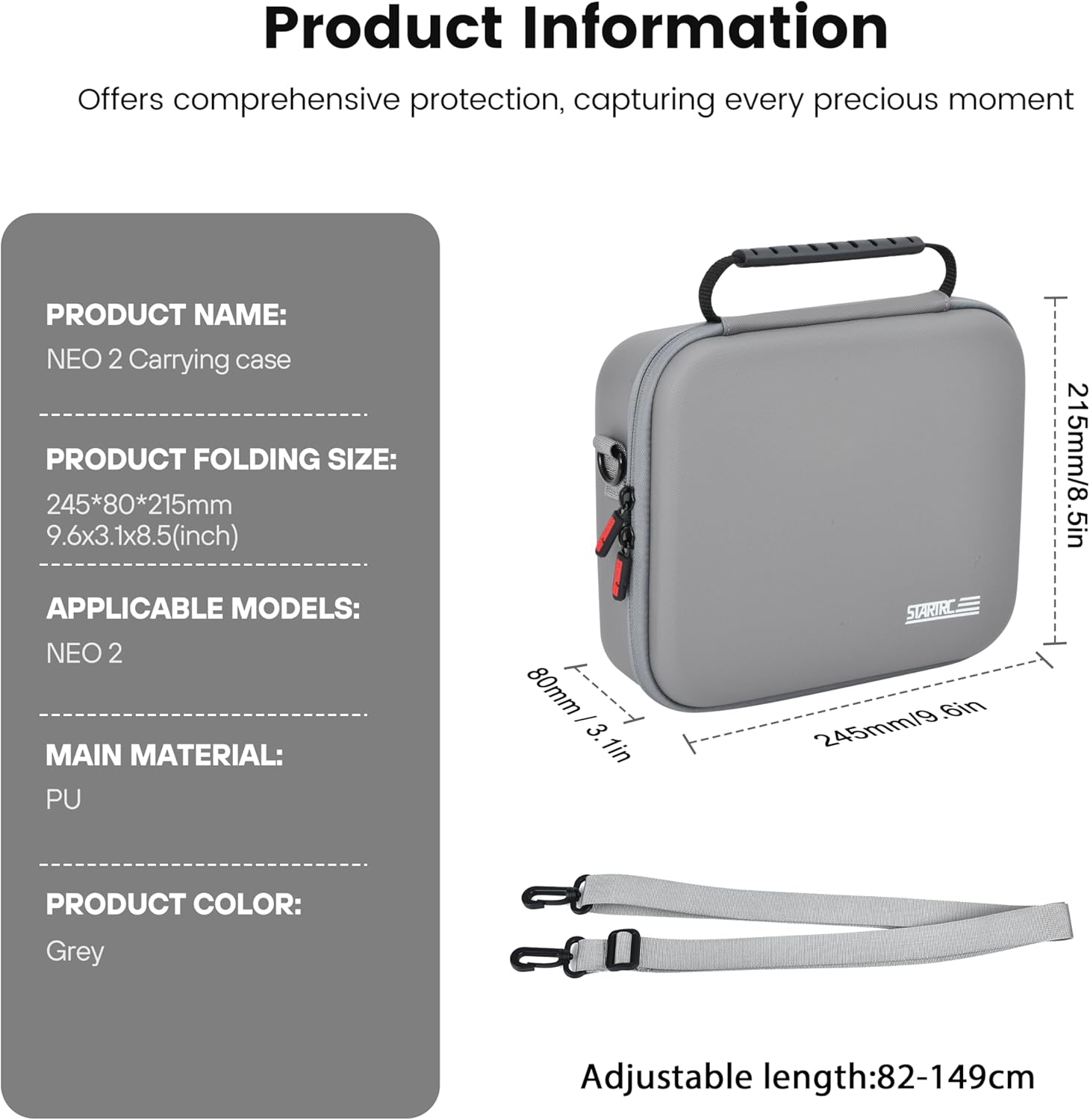 STARTRC Neo 2 Bolsa de Ombro P - Battery Case Storage avaliação e preço