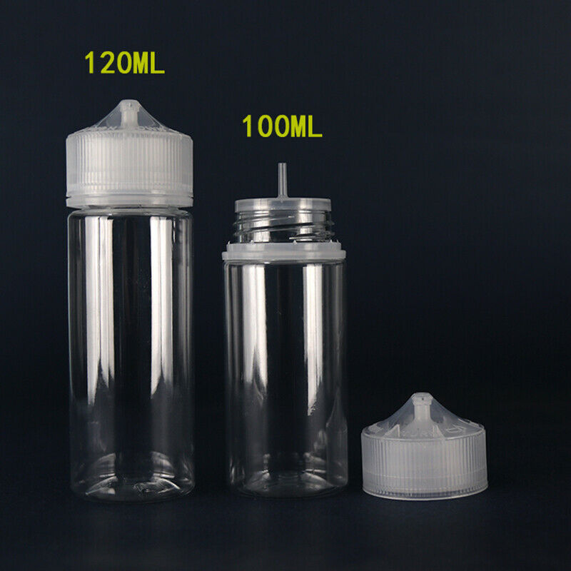5 pçs 30ml/60ml/100ml/120ml pl - Juice Bottle Dropper avaliação e preço