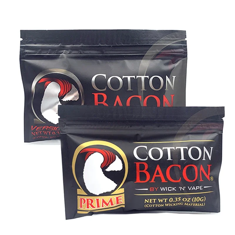 Vape Algodão Prata Ouro Bacon, - Rda Atomizer Deck avaliação e preço