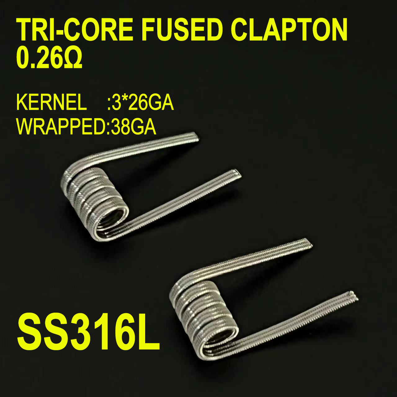 Resistência de mola id 3.0mm 0 - Clapton Wire Pre Built avaliação e preço