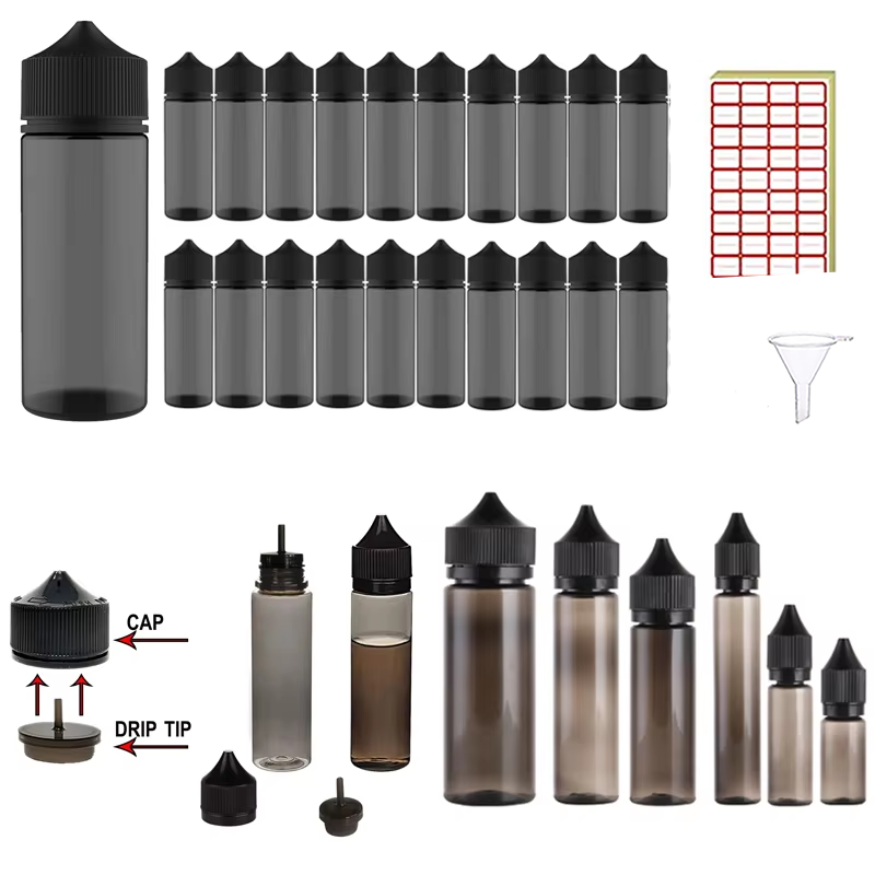 20 Pcs30-120ml pet garrafa vaz - Juice Bottle Dropper avaliação e preço