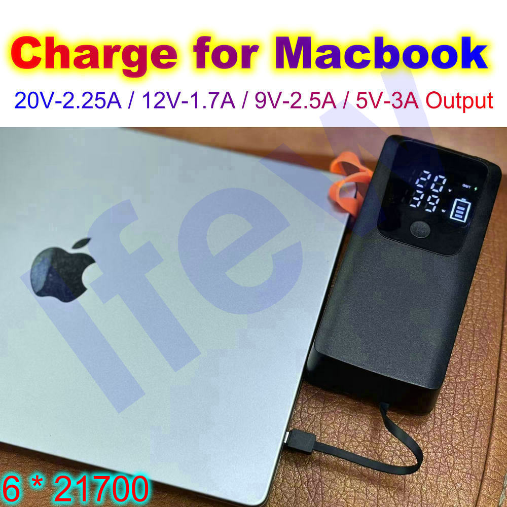 45w power bank escudo 21700 ba - Battery Case Storage avaliação e preço