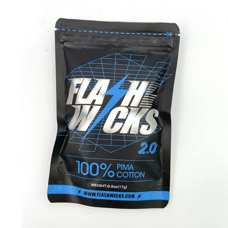 Vmiss Flash Wicks PIMA Algodão - Cotton Wick Organic avaliação e preço