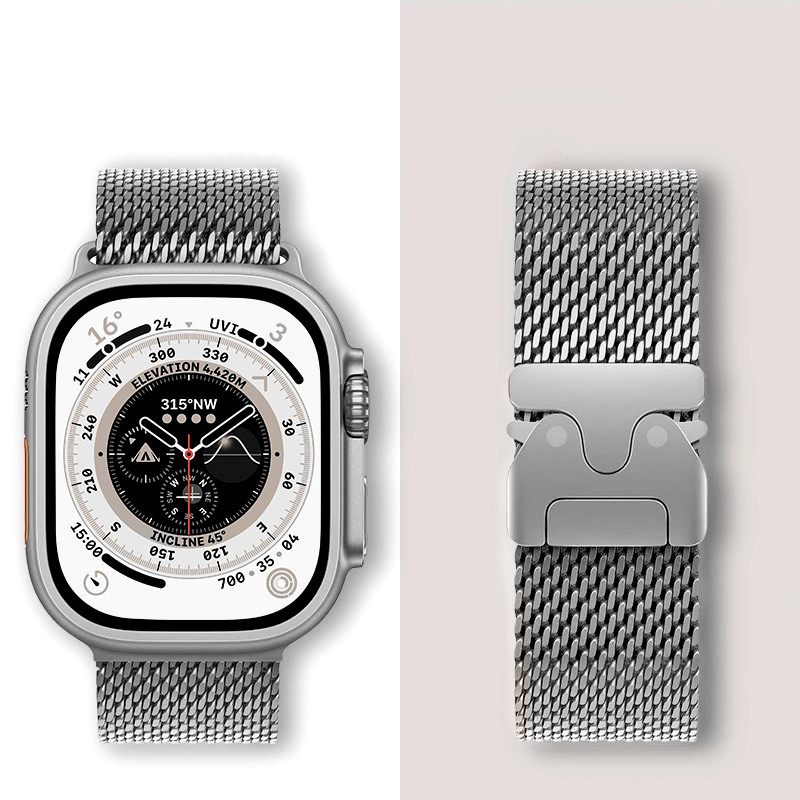Pulseira de laço milanês para  - Mesh Coil Strip avaliação e preço